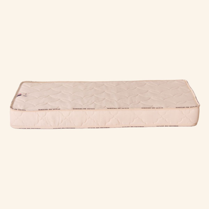 Matelas bébé climatisé mousse - bio coton