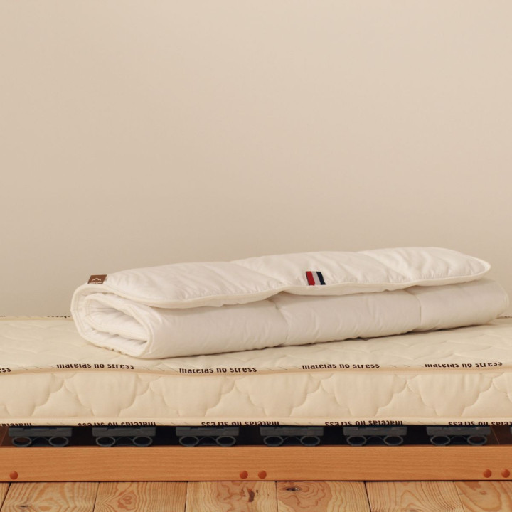 Couette 110x140 laine bio