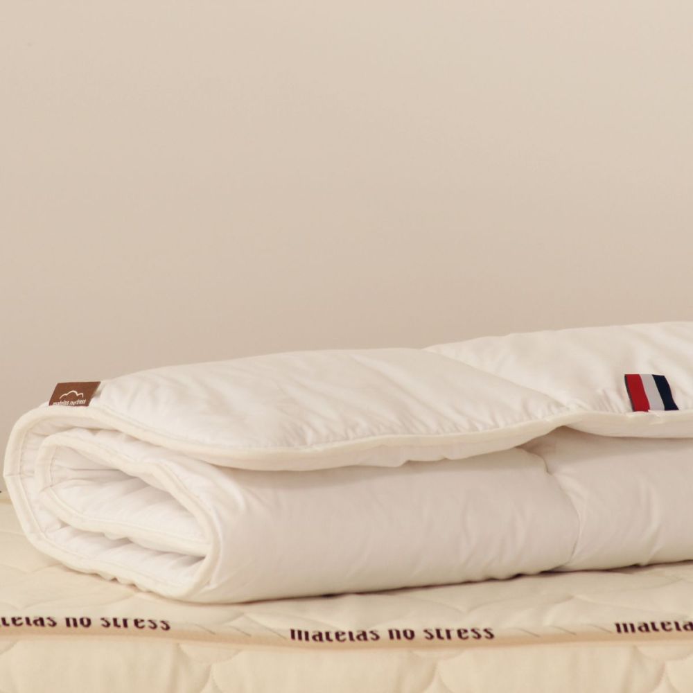 Couette Bicolore Green / Light Green 75 X 120 Cm De P'tit Dodo - Le