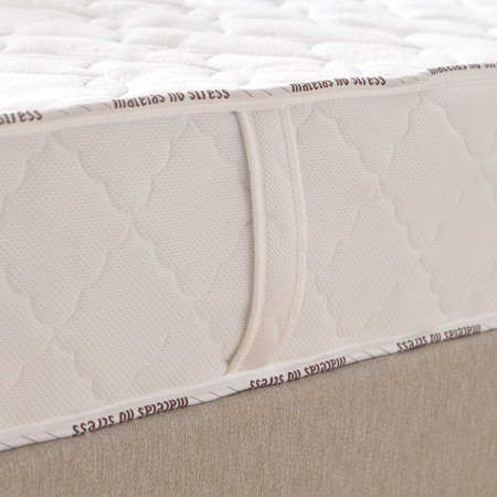 Poignée latérale intégrée – Matelas ressorts ensachés et mémoire de forme facile à manipuler