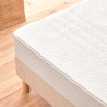 Coutil stretch doux et respirant – Housse de matelas déhoussable facile à retirer