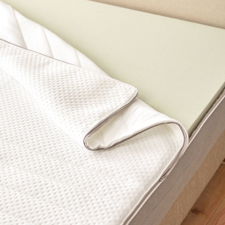 ousse de matelas amovible avec fermeture éclair – Matelas 100 % déhoussable
