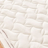 Surmatelas à mémoire de forme avec coutil bambou – Fraîcheur naturelle et douceur au toucher