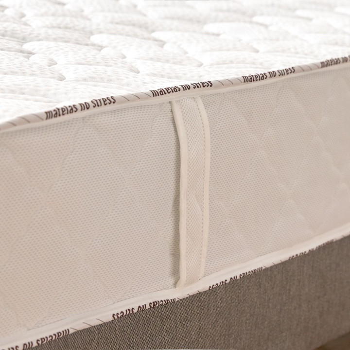 Poignée latérale du matelas mousse ferme et ressorts – Facilité de manipulation