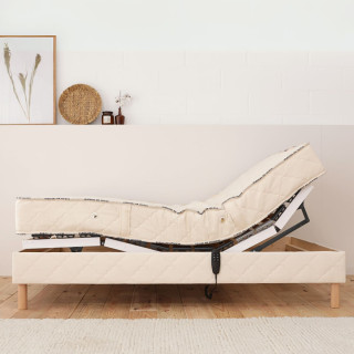 Pack matelas latex et sommier électrique