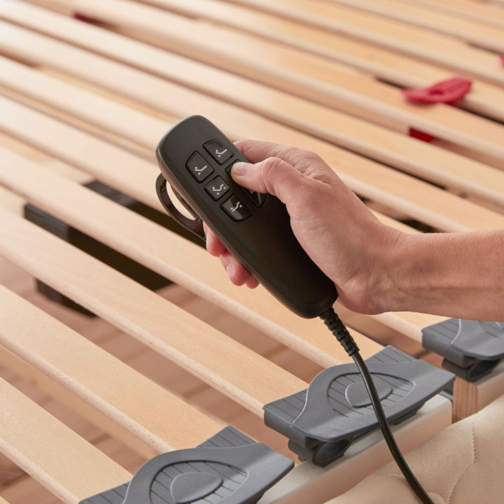 Sommier electrique relaxation telecommande