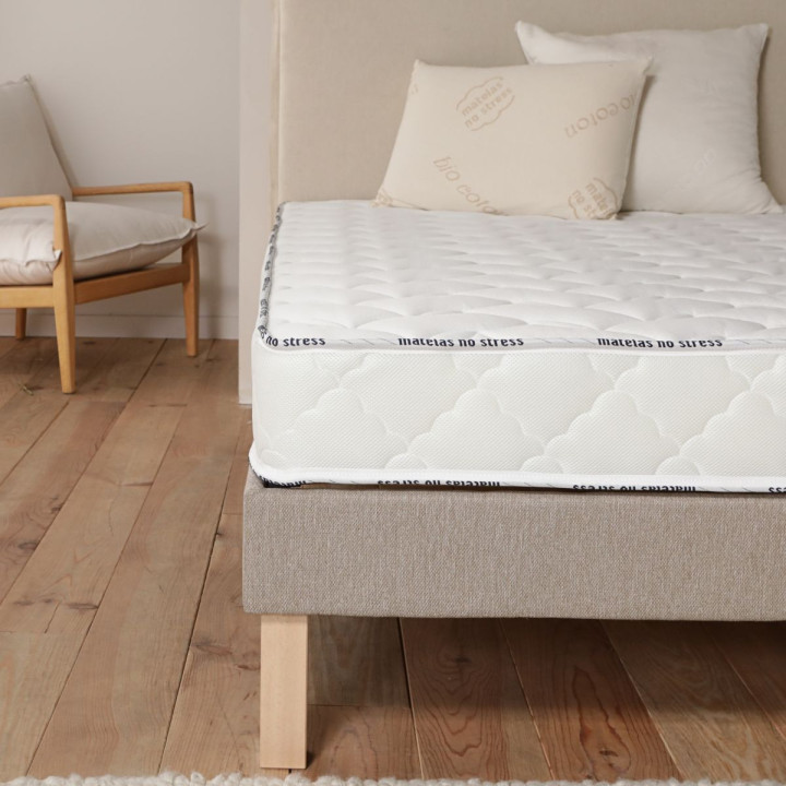 Matelas latex ferme 130x200 cm 18 cm maintien optimal