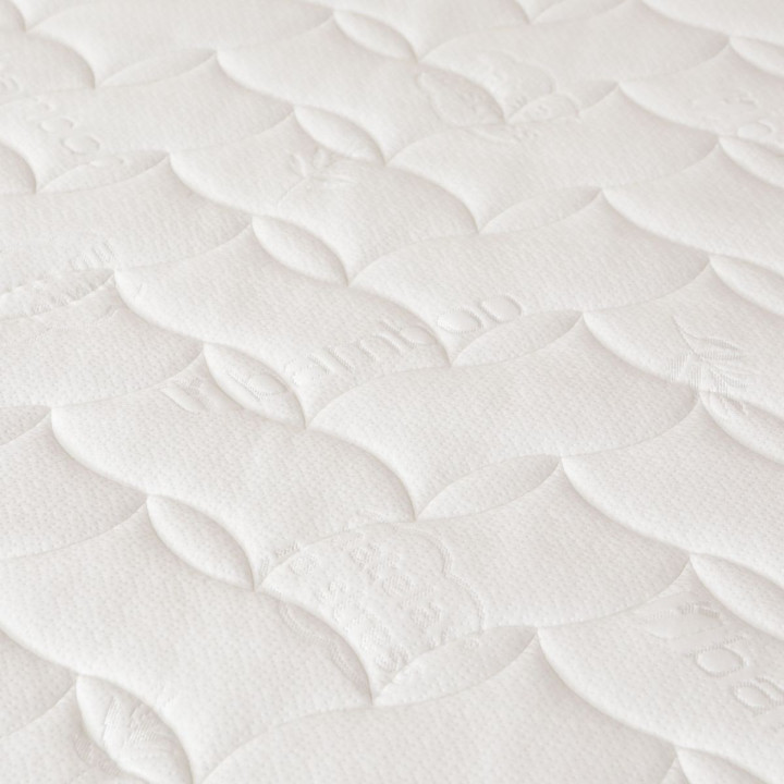 Matelas ergonomique bambou mousse mémoire de forme enveloppante