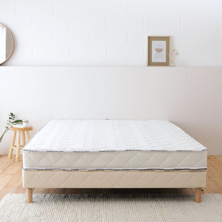 Matelas 2x80x200 très moelleux soutien équilibré enveloppant