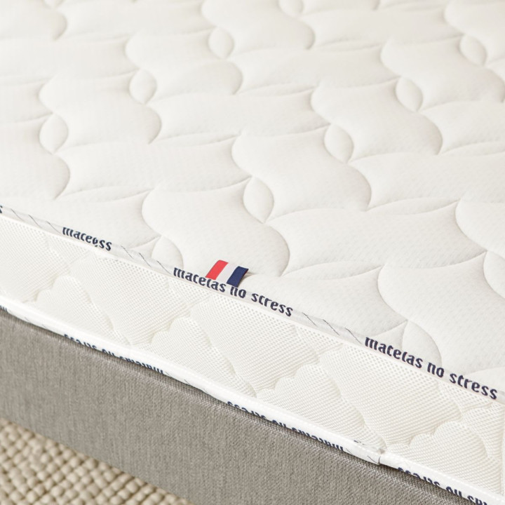 Matelas lit étroit 80x180 mousse très ferme épaisseur 14 cm