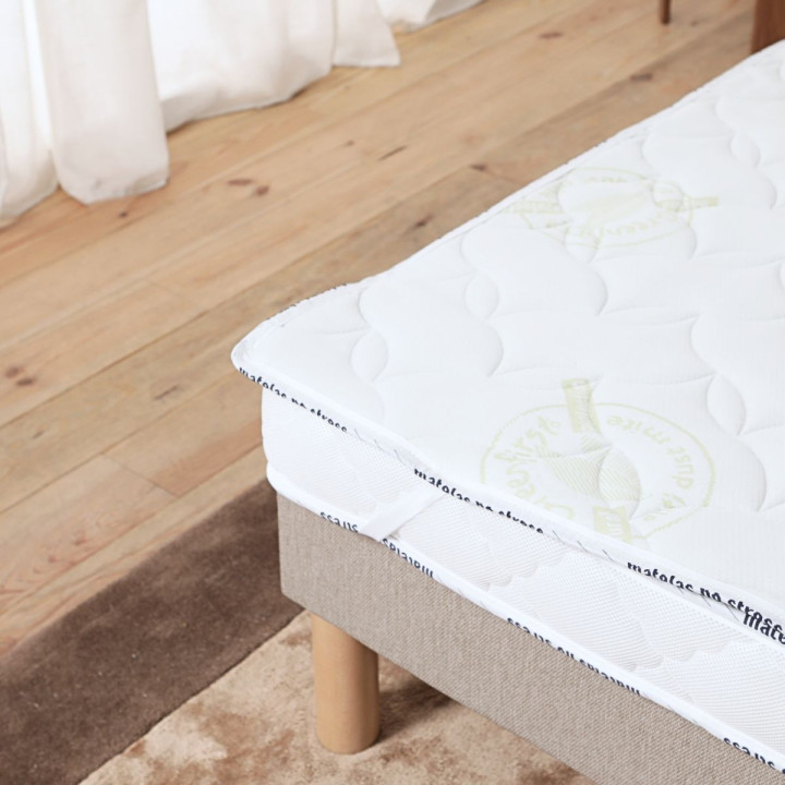 Protège matelas 100x200 Greenfirst traitement naturel pour literie