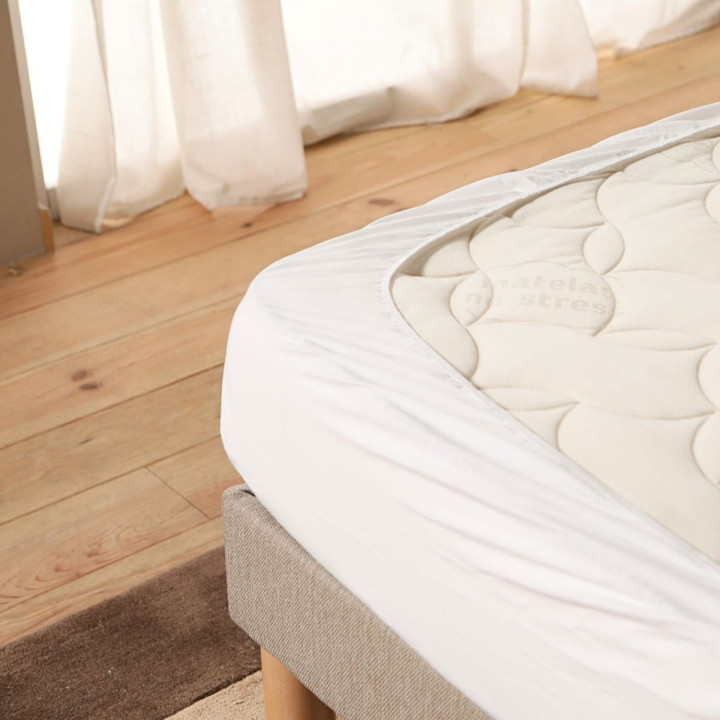 Drap housse coton bio grande douceur