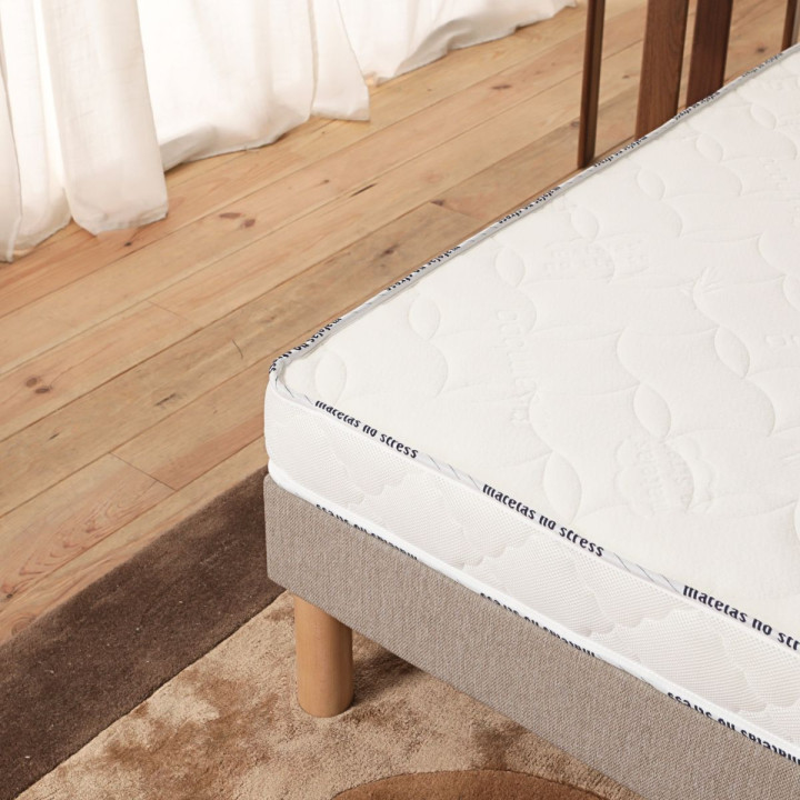 matelas bambou 140x190 mémoire de forme confort ferme