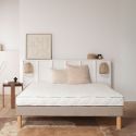 Matelas mousse ferme mémoire de forme moelleux accueil moelleux - 14 cm