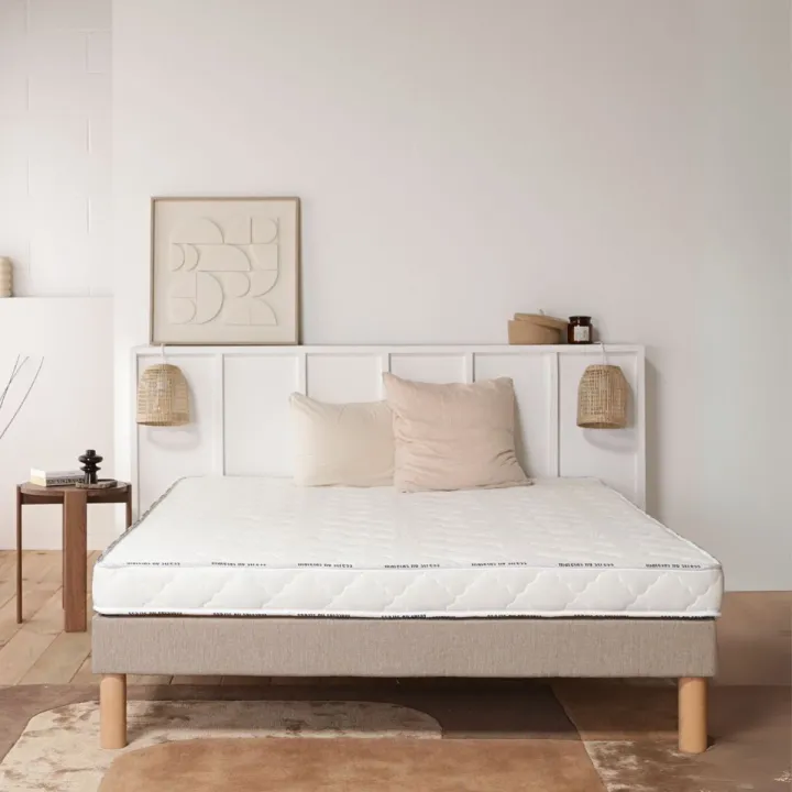 Matelas mousse ferme mémoire de forme moelleux accueil moelleux - 14 cm