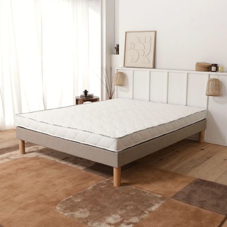 Matelas Duo Mémoire de Forme 2x90x200 Soutien Très Ferme – Confort Moelleux