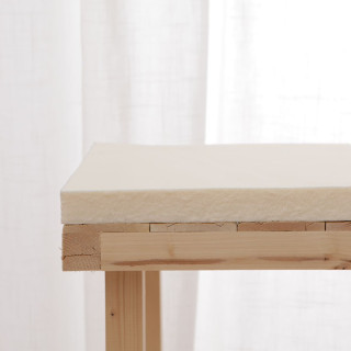 Mousse Latex naturel à découper sur mesure - 4 cm