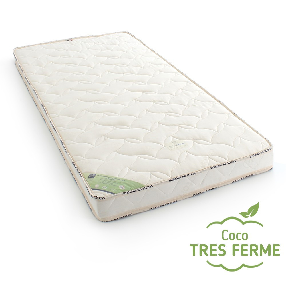 Matelas 40x80cm en fibres coco naturelle | Leroy Merlin