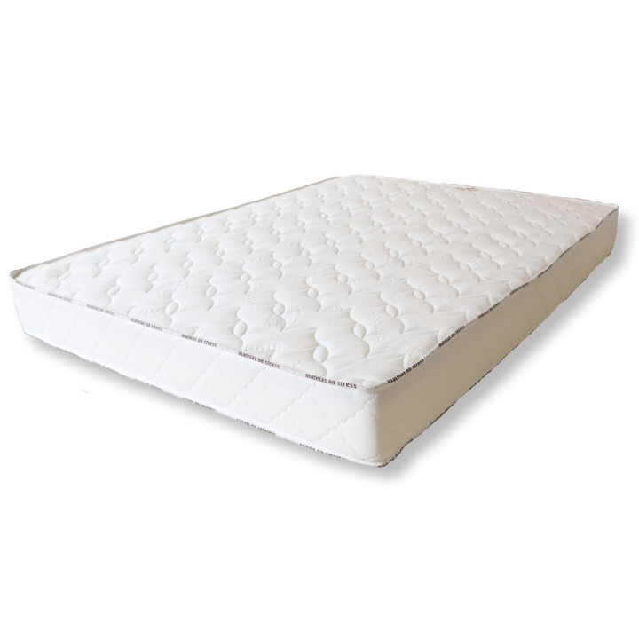 Matelas 200x200 ergonomique très ferme pour dos et épaules