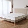 Soutien optimal du corps grâce au matelas latex et mousse à mémoire de forme
