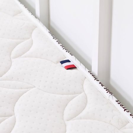 Matelas 120x190 latex 5 zones très ferme mémoire de forme moelleux fabriqué en france