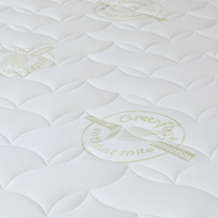 Structure interne du matelas anti acarien 18 cm