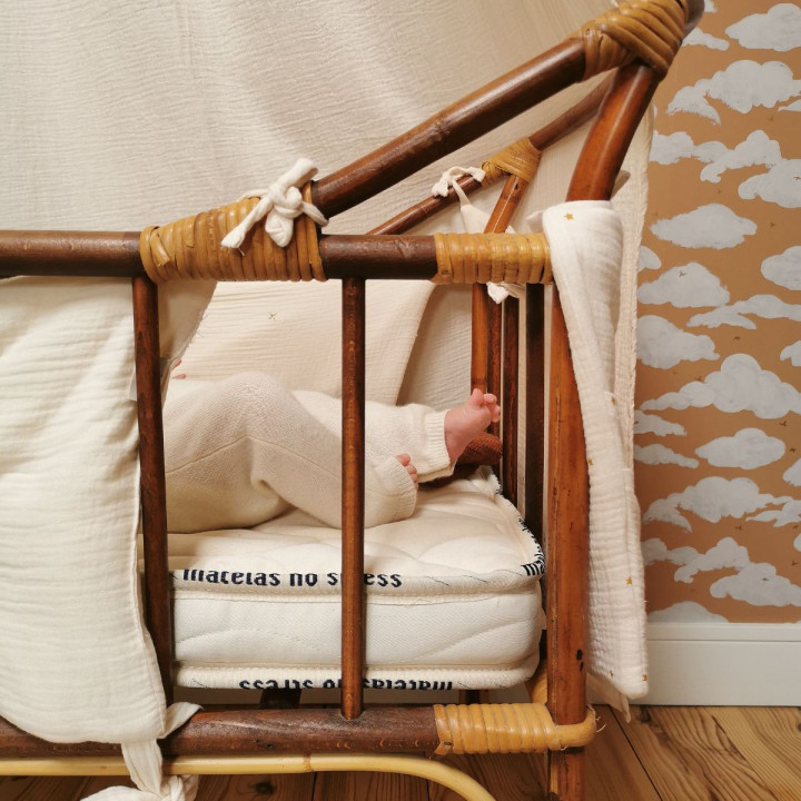 Matelas berceau en fibre de Coco - 6 cm