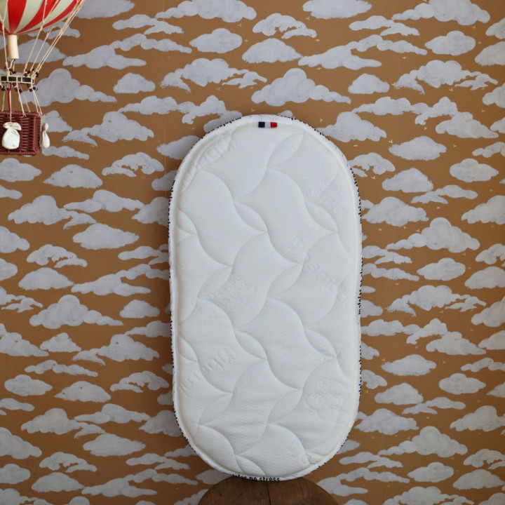 matelas mousse bambou pour couffin 37x70 cm