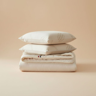 Pack couette laine et oreillers latex