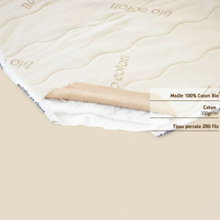 Protège matelas coton bio - Toutes tailles