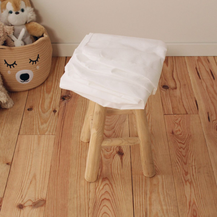 Housse de matelas imperméable molleton gratté lavable