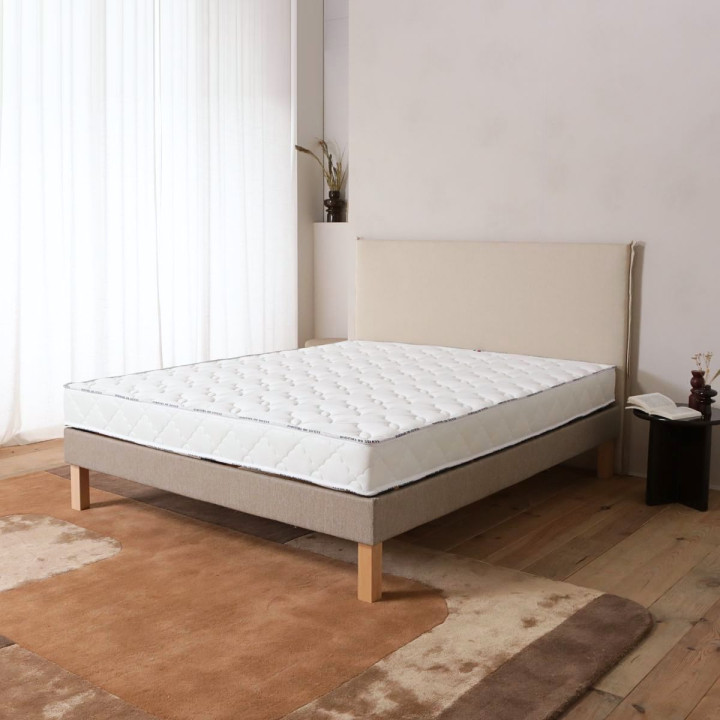 Matelas latex naturel enveloppe bambou ultra douce