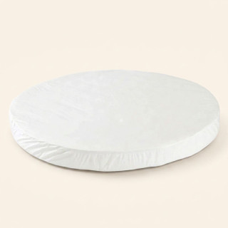 Alèse ronde imperméable en molleton gratté 100 % coton