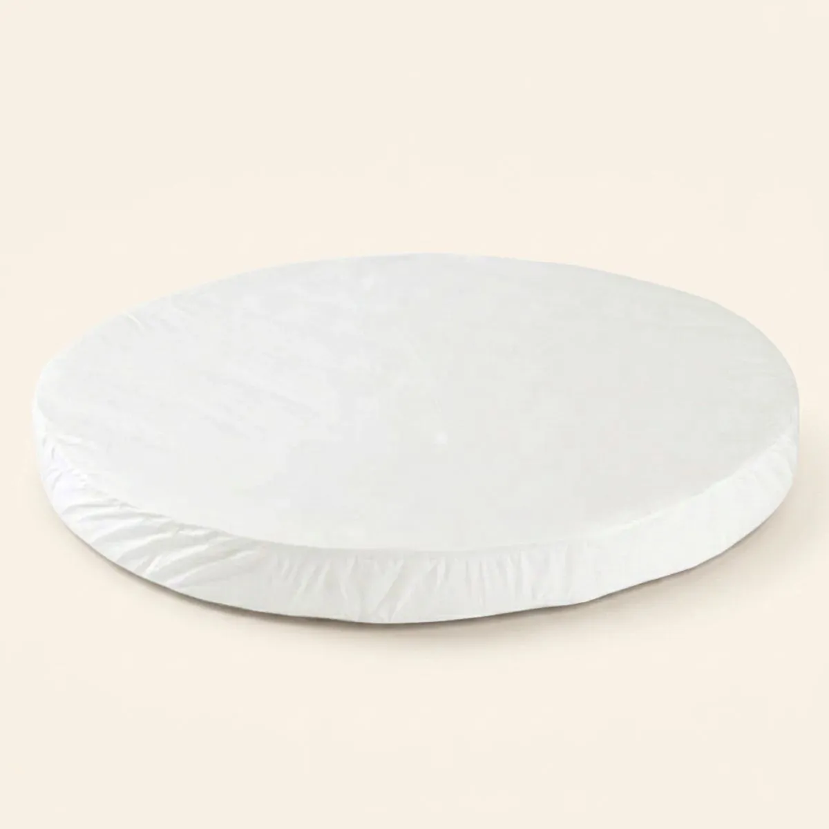 Alèse ronde imperméable en molleton gratté 100 % coton