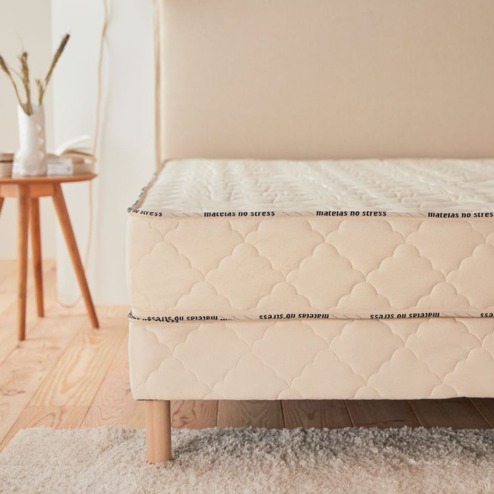 Matelas latex souple 5 zones épais - 21 cm