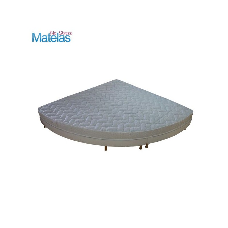 Matelas quart de rond en Latex Grand Confort FERME.