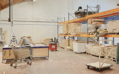 decoupe bois sommier atelier