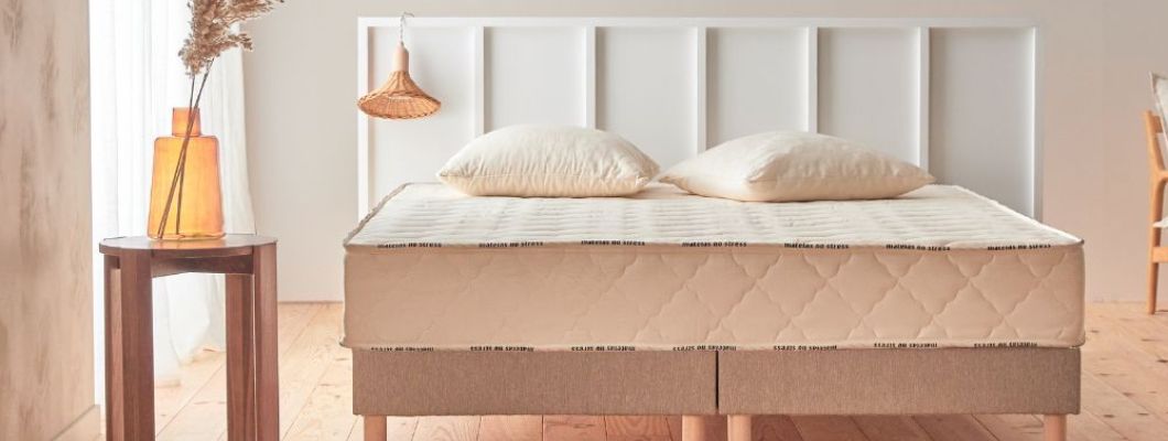 lit double matelas no stress