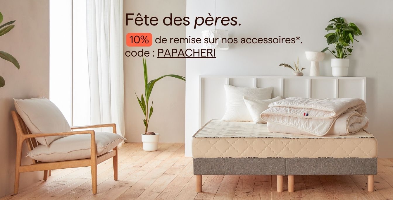 offre fete des peres 2025 matelas nostress
