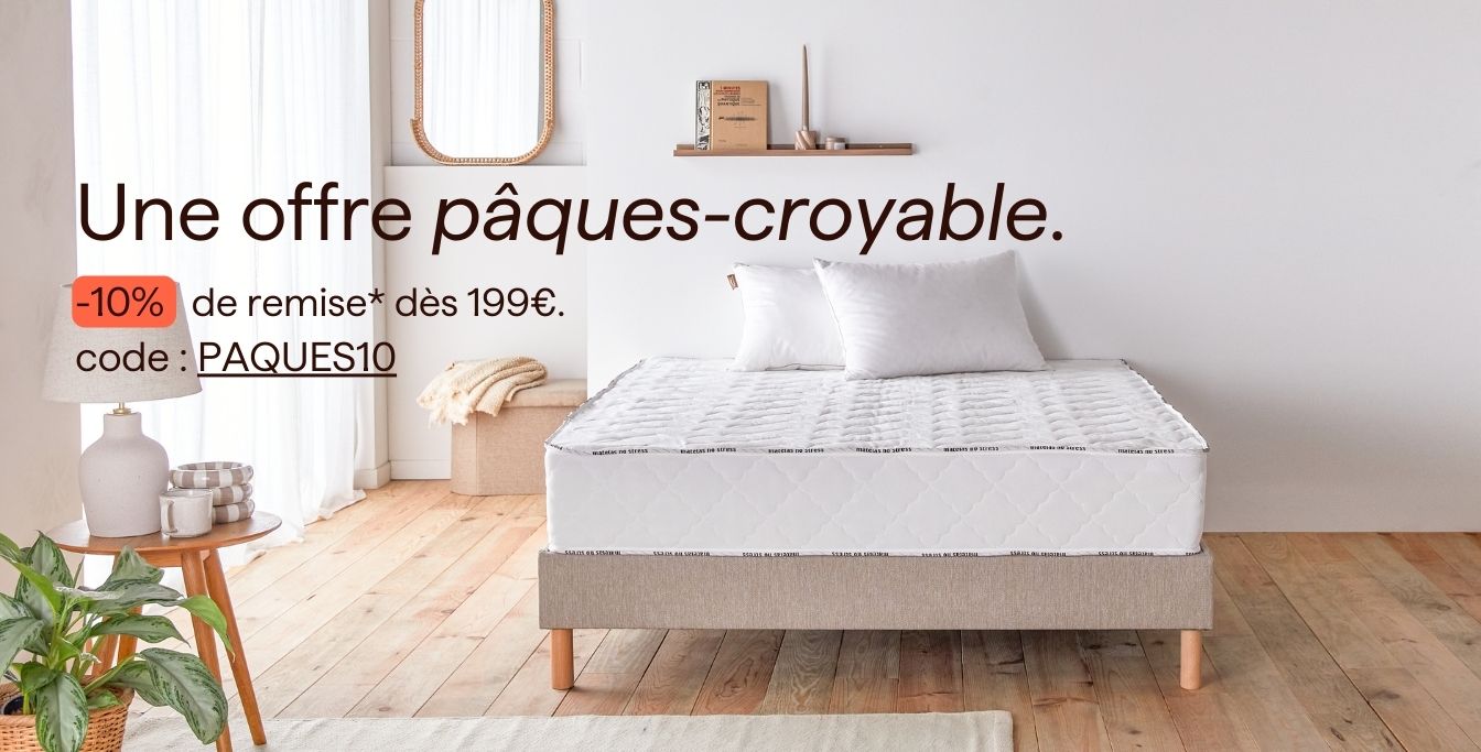 offre paques 2025 matelas nostress