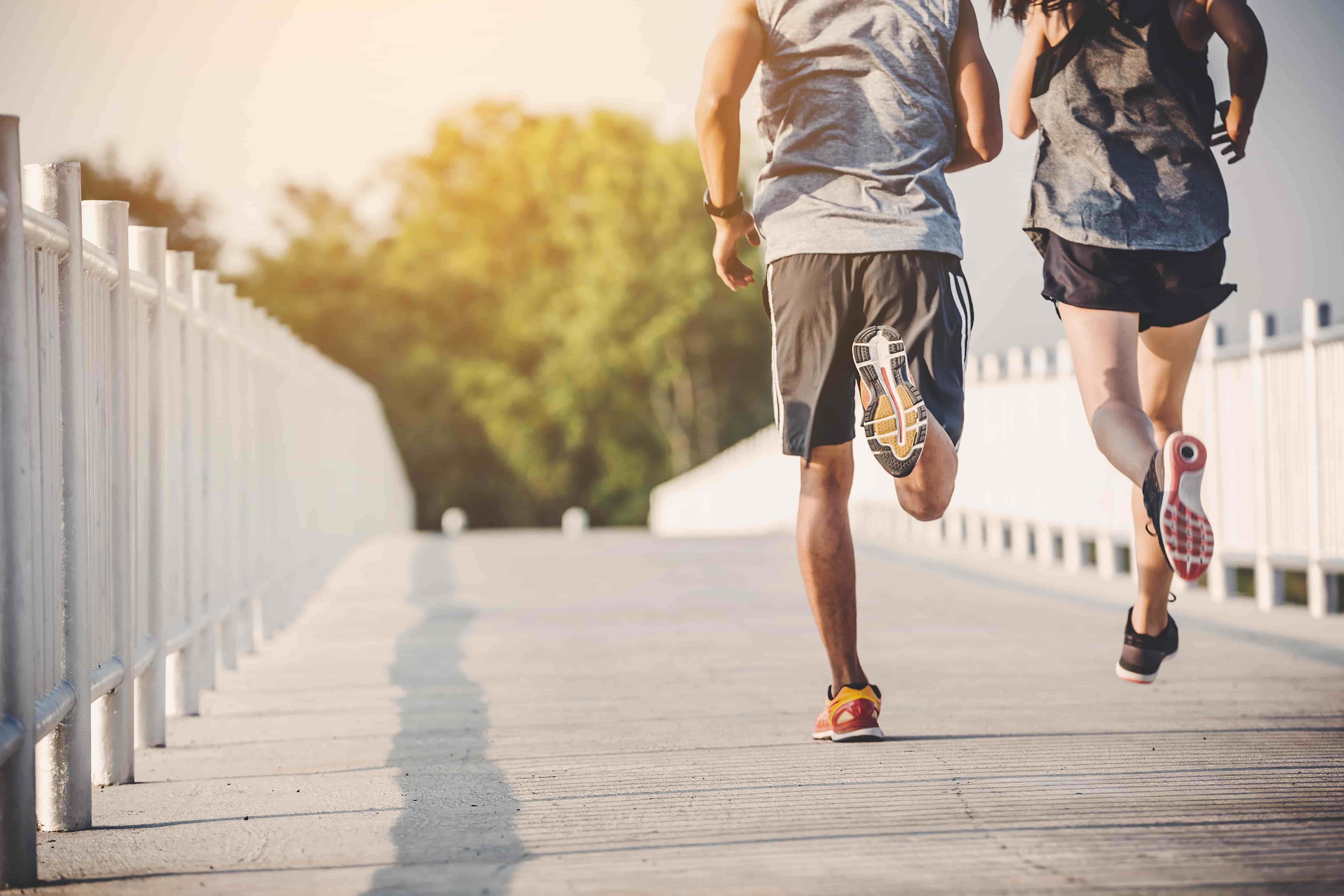 deux coureurs