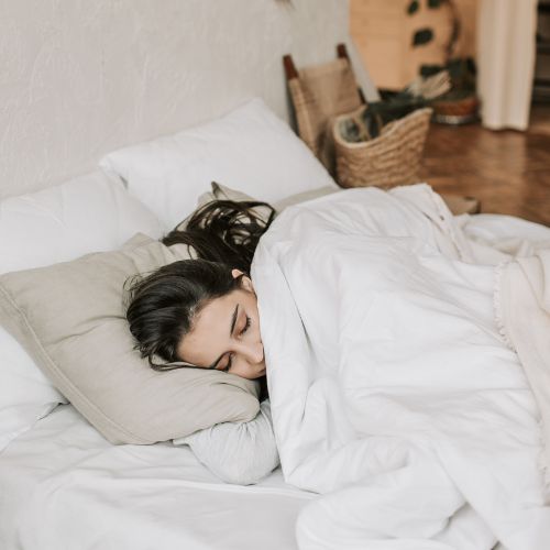 femme qui dort