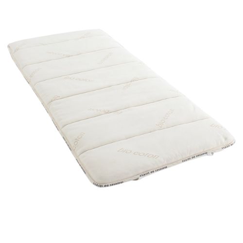 Surmatelas laine et coton bio