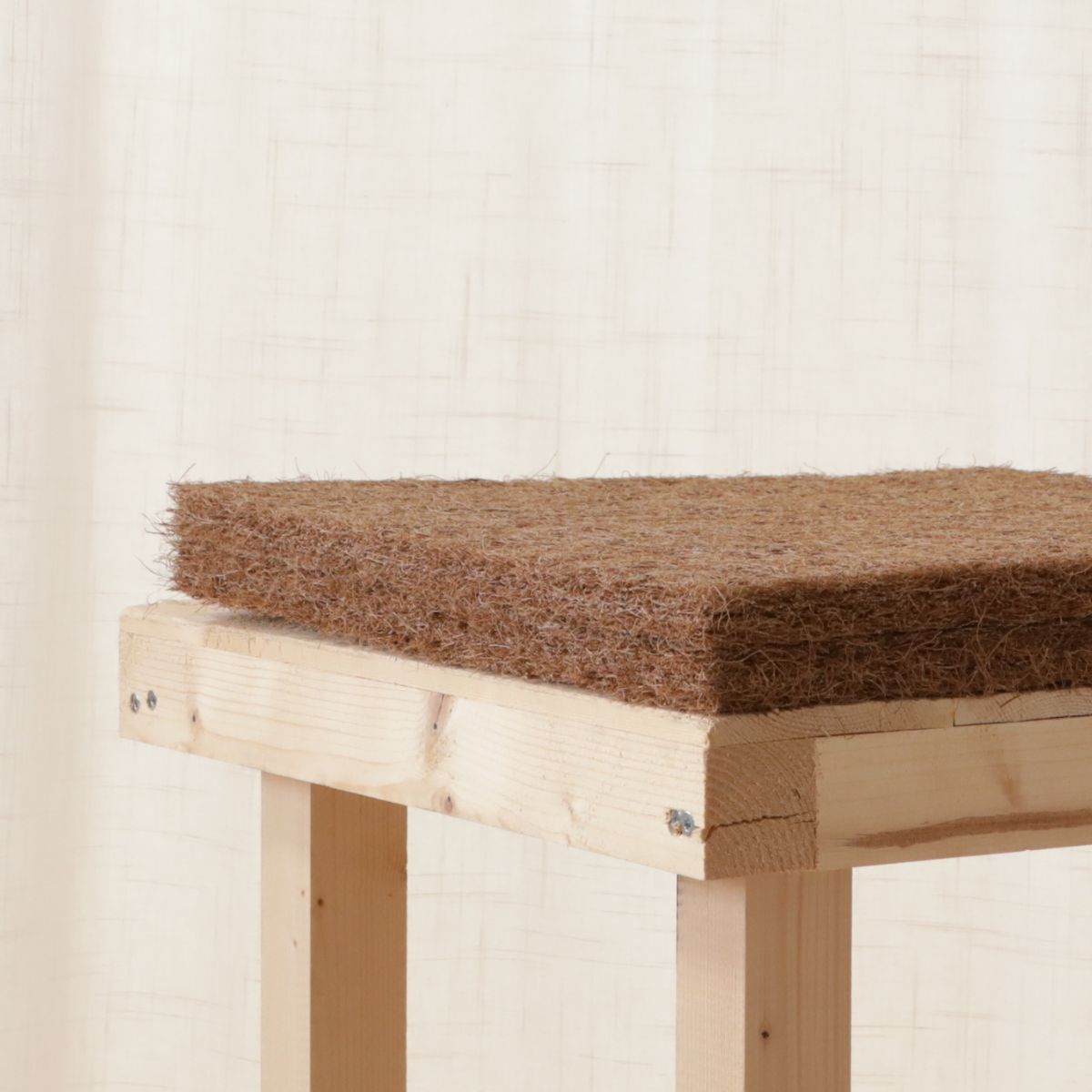 Plaque fibre de coco naturelle 4 cm sur-mesure