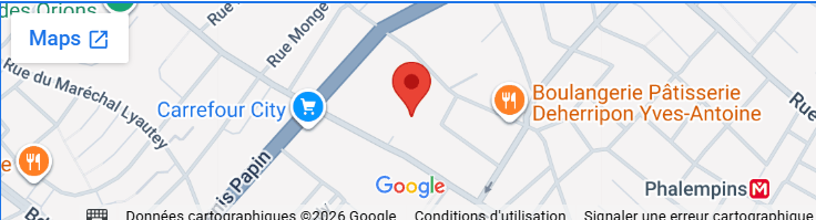 Carte de nos magasins