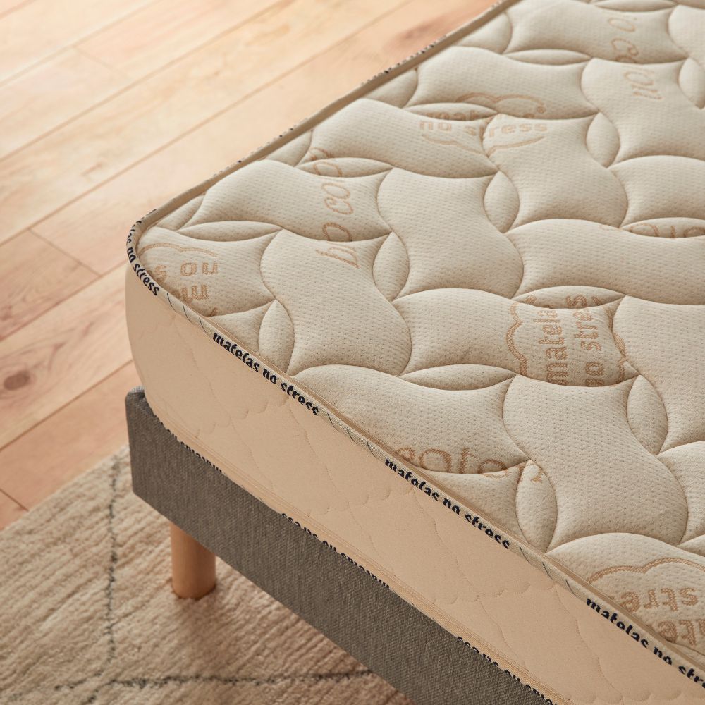 matelas ressorts ensachés et latex naturel Matelas No Stress