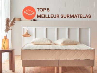Top 5 Meilleur Surmatelas – Édition 2025