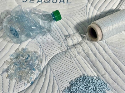 Seaqual, une matière en fibre recyclées 